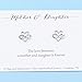 Mother Daughter Gifts • Sterling Silver Earrings • Mom Gifts • Birthday Gift for Mother and Daughter Jewelry • Christmas Gifts for Women Girls • Infinity Heart Post Earrings for Women • Infinite Love