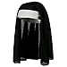 Nicky Bigs Novelties Adult Nun Hat Habit - Nuns Black and White Headband Cap - Cosplay Halloween Costume Headpiece, Black/White, One Size