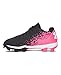 Under Armour Boys' Boys' Leadoff Low RM Jr., Black (064)/Cerise, 4.5