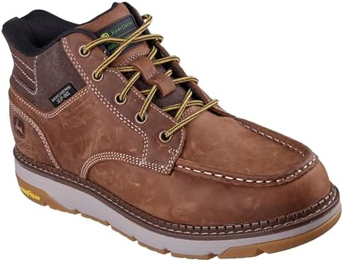 Amazon.com | Skechers x John Deere Men's Waterproof Flex-Wedge
