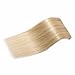 Standard Weft 20 Inch 105g Bleach Blonde Clip in 100% Real Remy Human Hair Extensions 8 Pieces 18 Clips