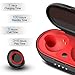 Wireless Earbuds Bluetooth for Running, 28 Hours Playtime, Bluetooth 5.0 Headphones with Mic, Stereo Bass IPX7 Waterproof, Secure Fit with Charging Case for iPhone/Android