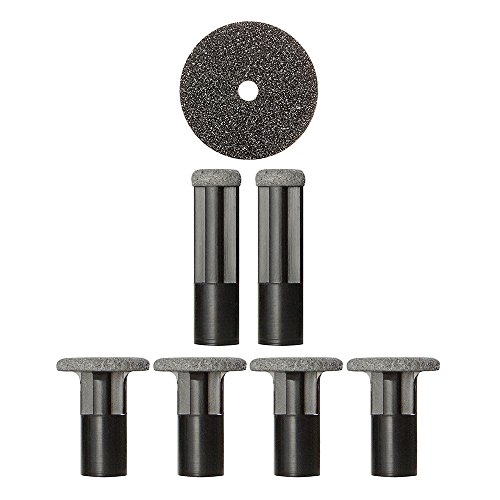 PMD Personal Microderm Body Replacement Discs - Includes 2 Small Black Discs, 4 Large Black Discs, and 1 Filter - For Use With Classic, Plus, Pro, and Man