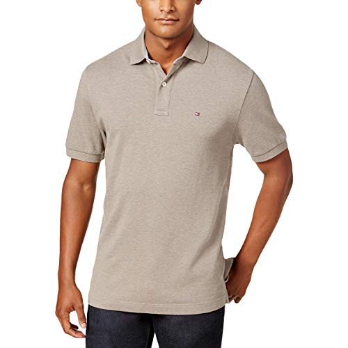 Tommy Hilfiger Ivy Custom Fit Short Sleeve Polo Shirt Brown M