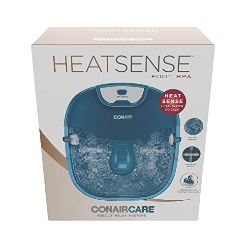 Conair Pedicure Foot Spa Bath with Heat reaching 104 Degrees, Massaging