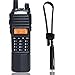 Baofeng UV-82 Plus High Power 3800mAh DC Connector Battery 8W Dual PTT Band Transceiver Amateur Portable Two Way Radio + Tactical Antenna