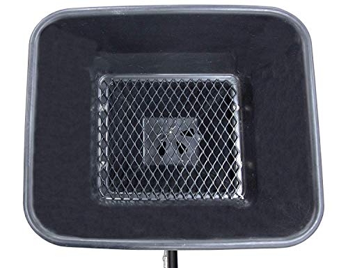 SaltDogg WB155BG Professional 100 lb Capacity Walk Behind Broadcast Salt Spreader, Steel photo 6