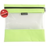Lyle SYSB2-LIME See Your Stuff Clear Storage Bag, 10 by 11-Inch, Lime