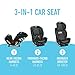 Graco TrioGrow SnugLock LX 3 in 1 Car Seat | Infant to Toddler Car Seat, Thatcherthumb 2