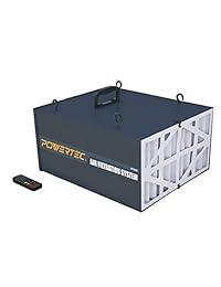 Powertec AF4000 3 SPD Aire sistema de filtración