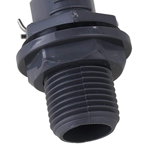 Doublelife Plastic Mini Float Valve Kit for Ponds, Chickens, Livestock Water Trough, Aquariums, Aquaponics, Aquaculture, Hydroponics Tank Reservoir.