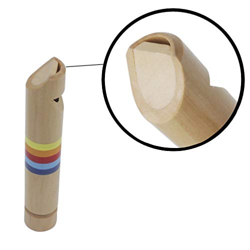 1PC Children's Slide Wooden Flute Horn Trumpet Cute Musical Educational Toy Instruments Kid Fun Flutophone