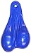 Biker Balls Truck Nuts Bull Nutz 4" Tall Blue