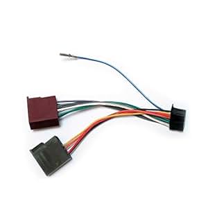 Amazon.com: Pioneer New 16 Pin to ISO Lead Wiring Loom Power Adaptor