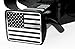 eVerHITCH USA Flag Metal Trailer Hitch Cover Plug (Fits 2