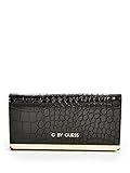 G by GUESS Women's Nisha Croc-Embossed Multi Wallet