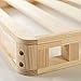 ZINUS Edgar 4 Inch Wood Box Spring, Mattress Foundation, Sturdy Wood Structure, Low Profile, Easy Assembly, Queen
