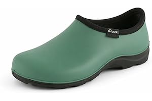 Sloggers ProLite Men’s Garden & Work Slip-On Shoes – 25% Lighter Waterproof Clogs with All-Day Comfort Insoles, UV Protection