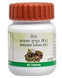 5 x Patanjali Kanchnar Guggul 40 Tablets Pack of 5