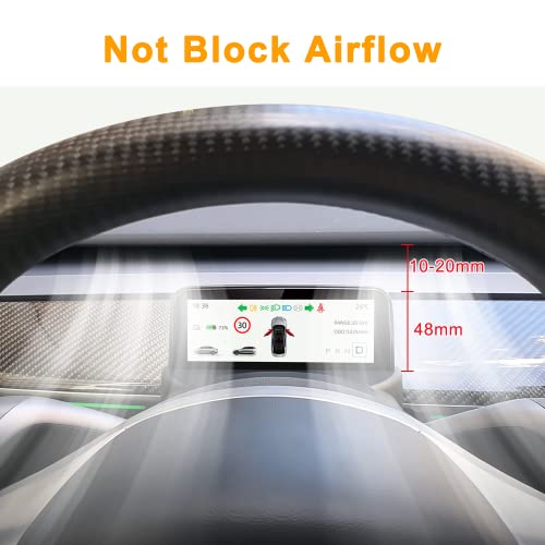 ABUWU Instrument Cluster Display for Tesla Model 3/Y, 4.6inch Mini