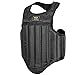 Martial Arts Muay Thai Boxing Chest Protector By Wesing (Black, Small(59in~63in,105.6lb~114.4lb))