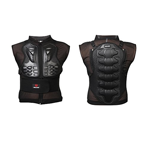 ECLEAR Motorcycle Protective Jacket Vest Armor Mesh Body Chest Spine Protector