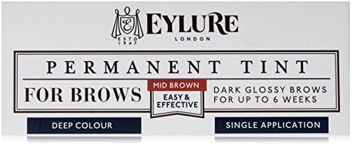 Eylure Permanent Brow Tint Palette, Mid Brown