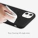 OttarScreen PDTXCLS SPPRANDOM Ermorgen Liquid Silicone Gel Rubber Case Compatible for iPhone 11 6.1 2019, Full Protective Shockproof Ultra Slim (Excellent Touch) -Black