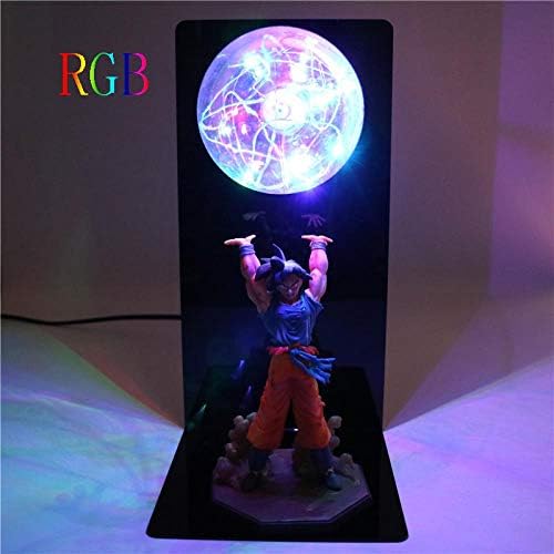 cvjerncju Dragon Ball Z Lamp Goku Strength Bombs Creative Table Lamp Decorative Lighting Kids Baby DBZ LED Night Light for Children, RGB