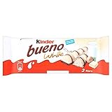 Kinder Bueno White - 39g - Pack of 3 (39g x 3 Bars)