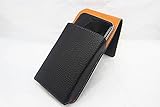 Premium Vertical Leather Duty Holster Case Pouch Belt Clip for BLU Life View 5.8 L110A L110