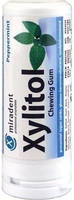 HAGER PHARMA XYLITOL CHEW GUM,PEPPRMNT, 30 CT CASE_624