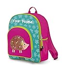 Personalized Crocodile Creek Kids Hedgehog School or Travel Backpack - 14 Inches