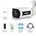 WIFI Outdoor Camera,FREDI Wireless Security Camera 1080P HD Night Vision Bullet Camera Waterproof Surveillance CCTV, IR LED Motion Detection IP Cameras for Indoor Outdoor, Support Max 128G