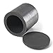 Lucksender 40*40mm Graphite Crucible with Lid Lab Supply Articles