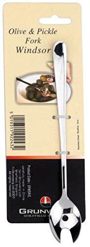 3 Stainless+Steel+Olive+Pickle+Fork