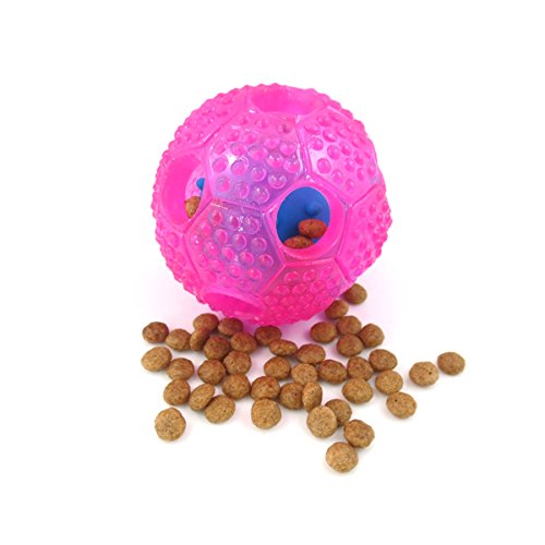 Interactive dog toy - iq treat durable pet chew dog toy…