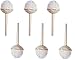 Oasis Wedding Belle Straight Bouquet Holder (6-pack) for Weddings, Eiffel Tower Vases, Bridal Supplies primary