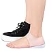 Gel Heel Cups Inserts and Compression Heel Sleeves Socks(4 Pieces), Foot Ankle Pain Relief for Plantar Fasciitis Spurs Pads Cracked Heels Achilles Tendonitis (L = 8.5~11.5)