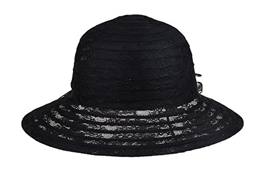 Dantiya Summer Lace Beach Sun Hat Kentucky Derby Church Dress Bucket Hat