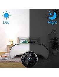 Cámara pequeña oculta TAOCOCO Cámara espía 1080P Cámara inalámbrica de seguridad Mini Cámara de seguridad al aire libre WiFi con visión nocturna Detección de movimiento para iPhone Android Teléfono iPad