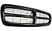 Grille Assembly Compatible with 1997-2004 Dodge Dakota Painted Black Shell and Insert