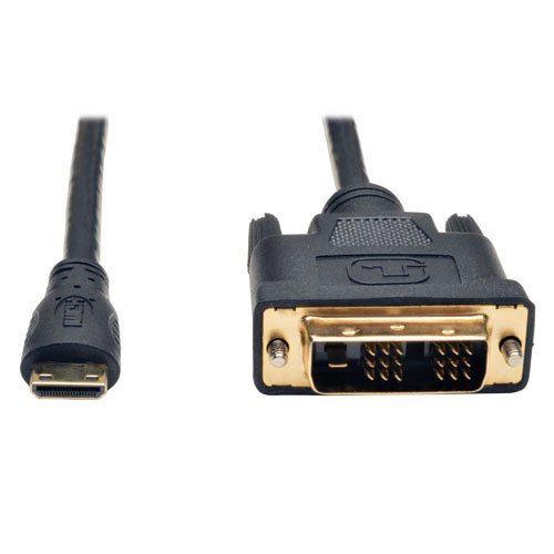 Tripp Lite Mini HDMI to DVI Cable, Digital Monitor Adapter Cable (Mini HDMI to DVI-D M/M) 10-ft. 10' (P566-010-MINI)