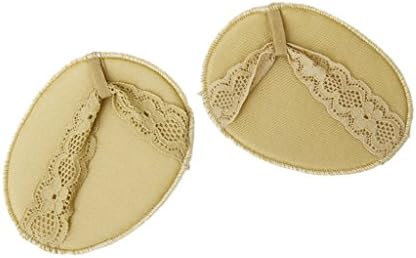 Footful 1 Pair Anti-slip Pain Relief Metatarsal Pads Ball of Foot Forefoot Cushions Protectors Y-Shaped Strap