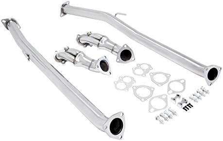Manzo USA Nissan 300ZX Stainless Steel Exhaust Turbo Downpipes