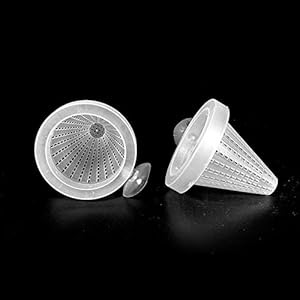 MEI 10pcs Acquario Rosso Alimentatore coneLive salamoia gamberetti Cibo per Pesci MEI MEI 10pcs Acquario Rosso Alimentatore coneLive salamoia gamberetti Cibo per Pesci