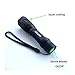 Juslink LED Tactical Flashlight with 5 Light Modes, Adjustable Focus, Outdoor Water Resistant Torch, High Power Tactical Flash light
