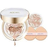 AGE 20's Signature Long Stay Hydrating Natural Cover SPF 50+ Cushion Foundation BB & CC Cream Pac...
