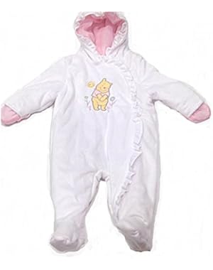 Baby-Girls Newborn Pooh with Flowers Pram