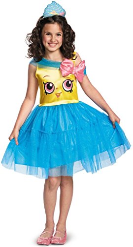 Shopkins Cupcake Queen Classic Costume For Girls